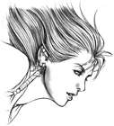 Yuna Face Sketch