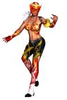 Lisa in La Mariposa Costume
