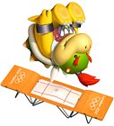 Bowser Jr, Trampoline