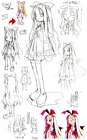 Flonne Concept Sketches