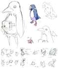 Prinny Concept Sketches