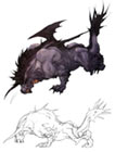 Behemoth Art from Final Fantasy XI