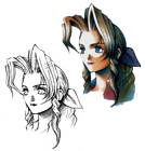 Aerith Gainsborough Portrait