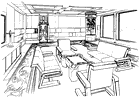 Galbadia Garden Reception Room