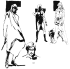 Sniper Wolf Concept Sketches
