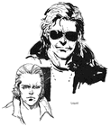 Liquid Snake Concept Sketches