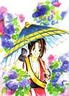 Shizumaru Hisame & Hydrangea Flowers