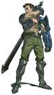 Arngrim Art from Valkyrie Profile