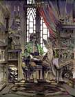Lezard Story Scene Illustration