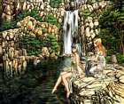 Girls at Bathing Spring