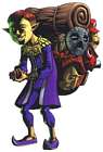 Mask Salesman Art from Legend of Zelda: Majora's Mask