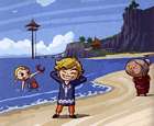 Aryll, Link, & Grandma