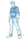 Main Character Concept Art