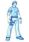 Main Character Concept Art