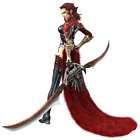 Rosso the Crimson Art from Dirge of Cerberus