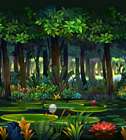 The Forest Lagoon Art from Odin Sphere