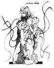 Snake Man Concept Art