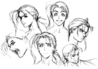 Fei Expression Sketches
