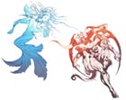Dissidia Final Fantasy Logo Art
