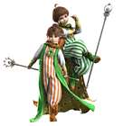 Porom (White Mage) & Palom (Black Mage)