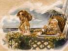 Lucia & Carla Having Tea