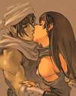 Saladin & Sherazard Kissing