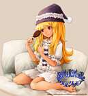 Lillet Brushing Her Hair