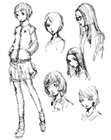 Chie Satonaka Sketches