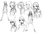 Rise Kujikawa Sketches