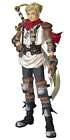 Jaster Rogue Art from Rogue Galaxy
