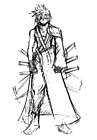 Cloud Strife &amp; Swords Sketch from Final Fantasy VII: Advent Children