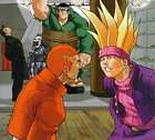 Edge &amp; Gang Art from Rival Schools