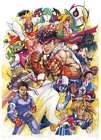 Classic Character Poster Art from Tatsunoko vs. Capcom: Ultimate All-Stars