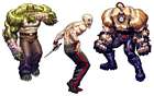 Baddies Art from Batman: Arkham Asylum