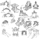 Asura Gate Sketches