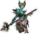 Sylvari Female Concept Art