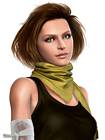 Amanda Artwork from Metal Gear Solid: Peace Walker