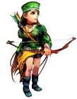 Claudia Artwork from Romancing SaGa