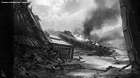Burning Train Wreck