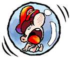 Baby Mario Artwork from Yoshi's Island DS