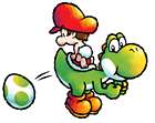 Yoshi Laying an Egg