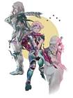 Cecil, Ceodore, &amp; Rosa Art from Final Fantasy IV: The After Years