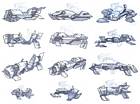 Hover Bikes Sketches