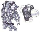 Jak Mech Suit Concepts