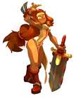 Iop Female Art from Dofus 2.0