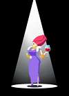 Lady in Purple - Spotlight