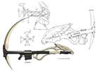 Margaret's Weapon, The Crescent of the Angel Art from No More Heroes 2: Desperate Struggle