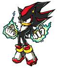 Shadow - Powers Art from Sonic Battle
