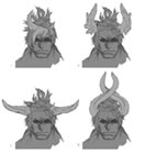 Gon Early Face Concept
