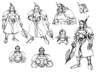 Vaslof Sketches